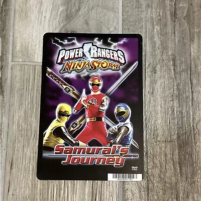 Power Rangers Ninja Storm - Blockbuster Video Backer Card - 5 X8  -no Movie • $14.29