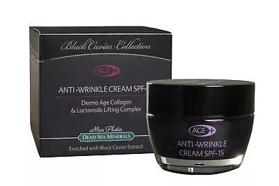 Mon Platin Collagen Age Anti-Wrinkle Cream SPF15 Enriched With Black Caviar 50ml • $39.95