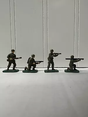 Lot Of Monogram Models Mini Metal Army Men Manufactured 1990 • $20