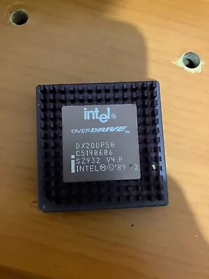 Intel Overdrive 486 DX20DP50 (50MHz) SZ932 • $50