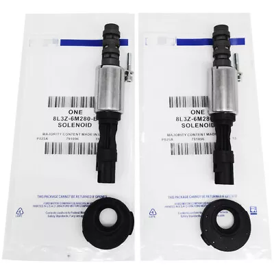 2PC VCT Camshaft Timing Solenoid Valve For 04-10 Ford F-150 Expedition 4.6L 5.4L • $28.99