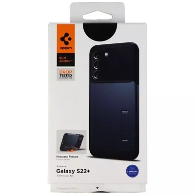 Spigen Slim Armor Series Dual Layer Case For Galaxy (S22+) - Metal Slate • $6.59