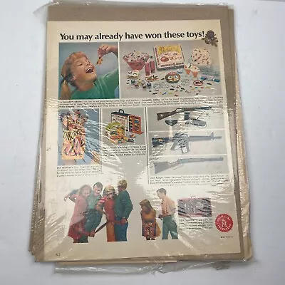 Mattel Inc. 1967 Toy Memorabilia/Ad Incredible Edibles The Monkees Etc. • $7.47