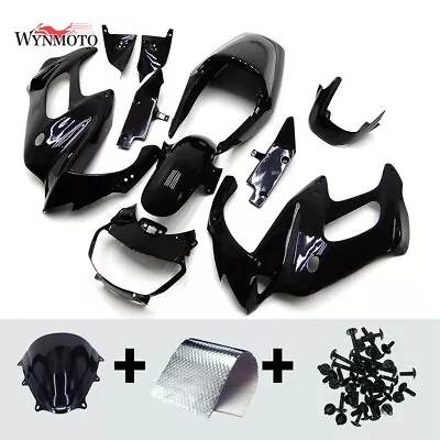 Black Fairing Kit For Honda VTR1000F Firestorm 1997 98-2005 ABS Plastic Bodykit • $399.95