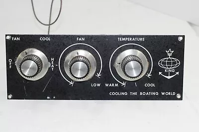 AC Control Panel With Temp Senor 3 Switch Vintage Marine RV  • $184.99