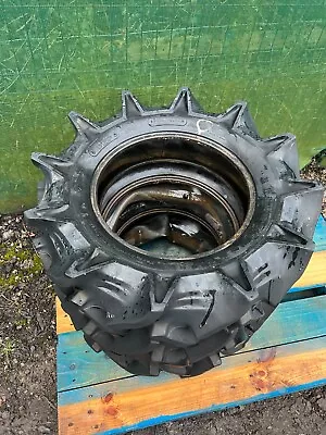 £120 • Buy Bridgestone 8-16 Farm Service Lug Special Tyre £100+va Wheel Compact Tractor A51