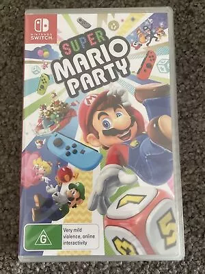 Super Mario Party *BRAND NEW* Nintendo Switch 2018 Game • $50