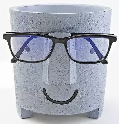 Plant Pot Glasses Spectacles Holder Stand Office Desk Accessory Gift 15cm X 14cm • £17.97