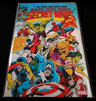 Marvel Super Heroes Secret Wars #1 Facsimile Edition | Foil Variant (2024) NM • £7.51