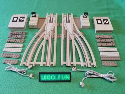 £115.65 • Buy LEGO® 12V 7858 + 7859 Switches Left Right Remote - Remote Cont. Points 1