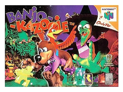 Banjo-Kazooie (64 1998) - BOXED • $100