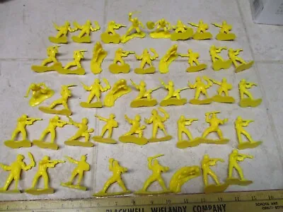 VTG Airfix Yellow Pirates Soldiers Figures 1/32 54mm A14 Army Men MPC Tim Mee • $34.95