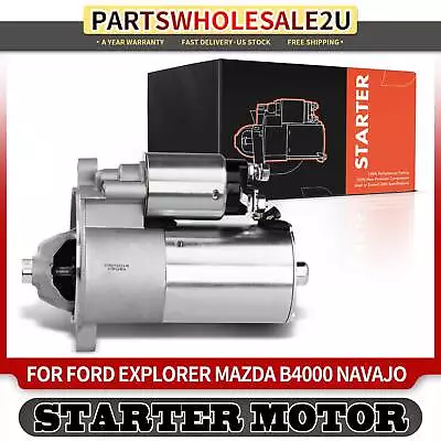 Starter Motor For Ford Explorer Sport Trac Ranger Mustang Mazda 1.4kW 12V CW 10T • $58.99