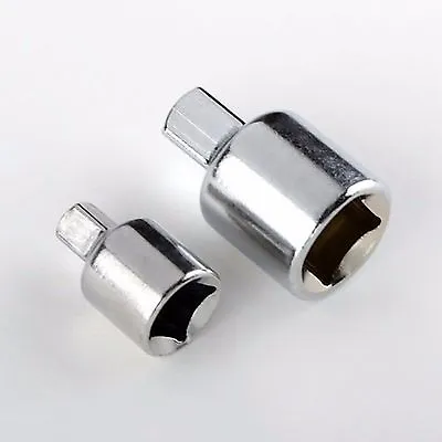 (2-pc) 1/2 To 3/8 SOCKET REDUCER ADAPTERS IMPACT - Chrome • $10.98