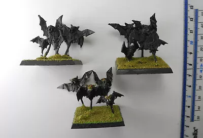 14 GIANT BATS Metal Vampire Counts Soulblight Army Swarm Warhammer 1990s 75 • £4.99