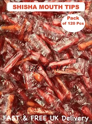 £0.99 • Buy Shisha Hookah Mouth Tips Hookah Shisha Mouthpiece (Pack Of 120) Shisha Pipes Zen