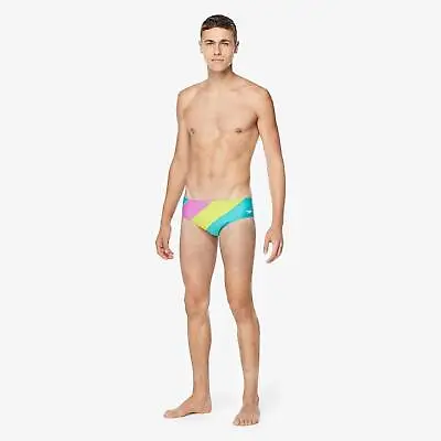 Speedo Men's Swimsuit - Colorblock One Brief - 28 32 • $24.99