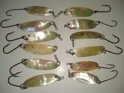 Lot Of 12 Vintage Mother Of Pearl Wobbler Spoons • $16.50