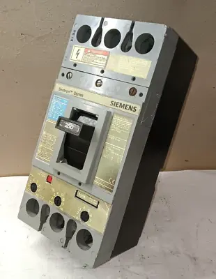 Siemens Fxd63b250 250 Amp Circuit Breaker 3 Pole 600 Vac Fxd63b250 • $269.99