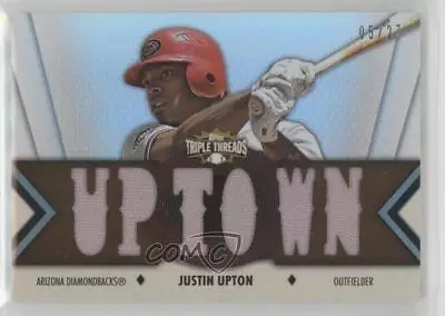 2012 Topps Triple Threads Relics Sepia /27 Justin Upton #TTR-56 • $10.89