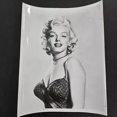 Vintage Marilyn Monroe Necklace B&W 8x10 Print Photo Movie Studio Modeling  • $19.99