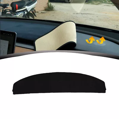 Car Dash Cover Dashboard Carpet Covers Mat For Tesla Model 3 Y Accessories X1 • $36.47