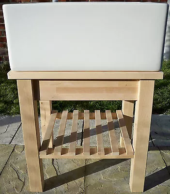 £248.50 • Buy 595mm Wide Belfast / Butler Sink Stand - Freestanding, Heavy Set Frame