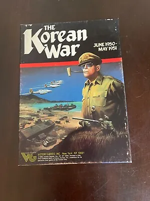 The Korean War June 1950-May 1951 By Victory Games 1986 • $40