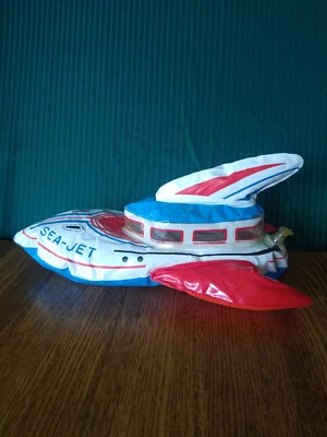 $3.90 • Buy Vintage Inflatable Toy Pool Boat Sea Jet Award International Taiwan 13 Inch