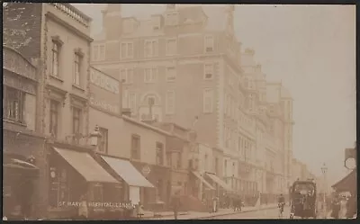 LONDON Postcard St. Mary's Hospital Paddington • £5.95