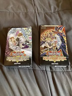 YUGIOH TCG! Structure Deck Yugi Muto & Seto Kaiba 1st Edtiion SEALED! • $20