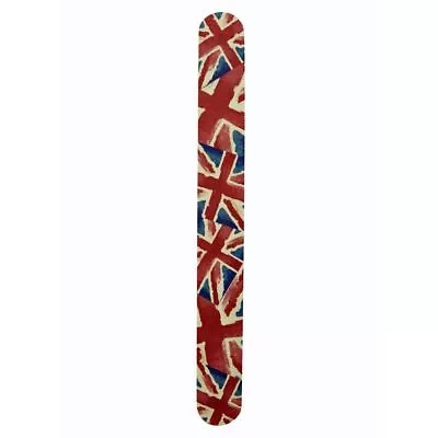 Technic Nail File Emery Board Union Jack Design Manicure Cosmetic Beauty Tool • £5