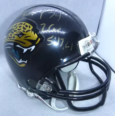 RARE Jacksonville Jaguars Aaron Kampman Signed NFL Football Mini Helmet • $39.99