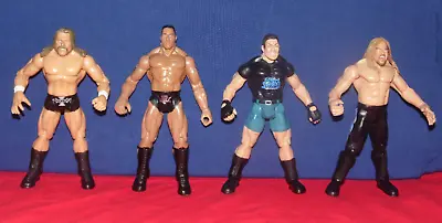 Triple H The Rock Ken Shamrock Chris Jericho WWE FIGURE Jakks UFC TTL AEW Mattel • $19.99