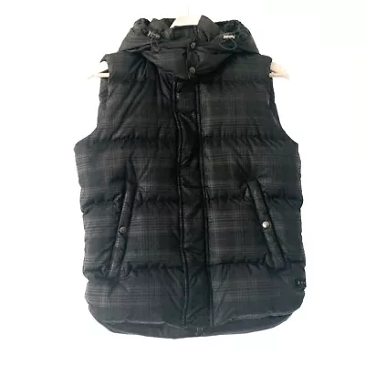 Auth TATRAS - MTA-444 Black Dark Gray Men's Down Vest • $133