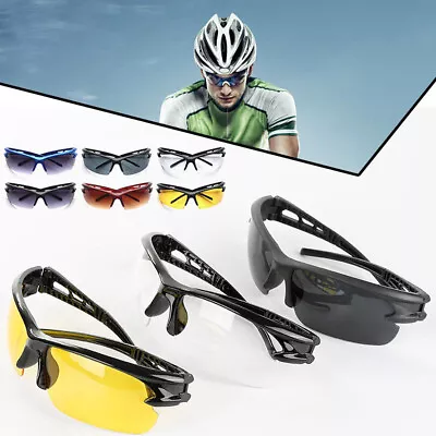 Golf Anti-Shock Sports Glasses Sun Glasses Cycling Sunglasses Cycling Eyewear • $4.41