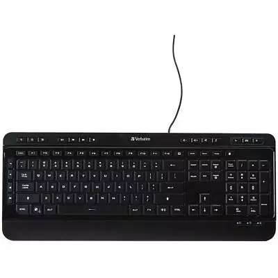 Verbatim 99789 Illuminated Wired Keyboard • $35.34