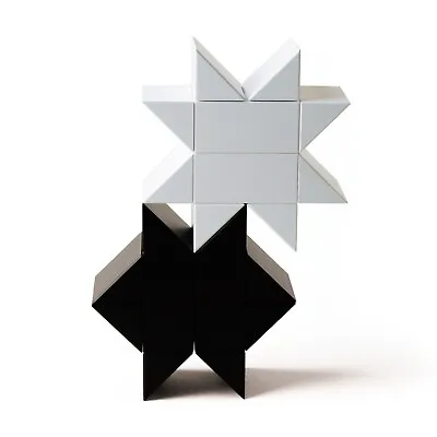 Naef Ponte Game Toy Construction Building Blocks Wooden Black White New Swiss • $160