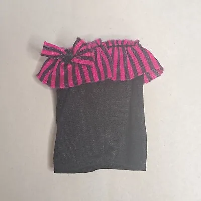 Monster High Doll Draculaura Sweet 1600 Skirt Pink Ruffled Striped Gift • $3.99