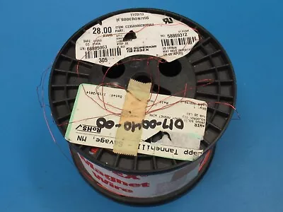 9.25 Lbs. 28 AWG ESSEX SODERON 155 MAGNET WIRE NEMA MW80 OPENED SPOOL NOS READ • $89.99