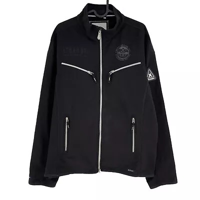 Gaastra Black Windproof Waterproof Jacket Size L • $53.55