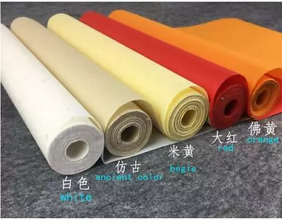 1 Roll Chinese Calligraphy / Painting  Raw Rice Paper Japanese Sumi-E Xuan • £15.85