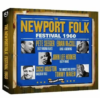 £5.99 • Buy Newport Folk Festival 1960 Live 3-CD NEW SEALED Pete Seeger/John Lee Hooker+