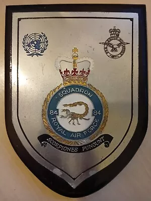 RAF 84 Squadron Wall Plaque Shield - Cyprus UN Tour • £4.50