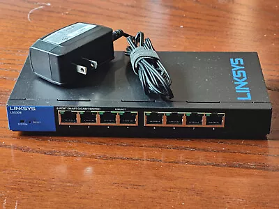 Linksys LGS308 8-Port Smart Gigabit Switch • $25