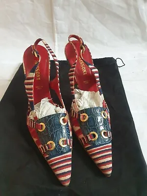 £100 • Buy Vintage/ Missoni High Heels Shoes Size Uk 4 Or Eu 37. 