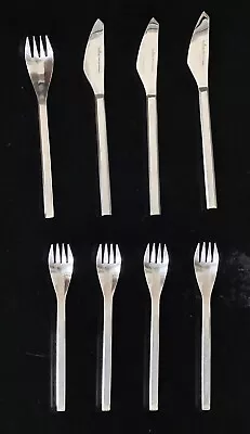 Rosenthal KONTUR Stainless Satin Amboss 2090 Helmut Alder Flatware SET • $186