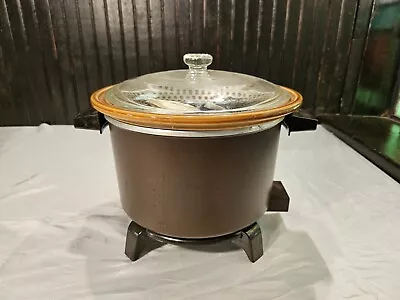 Vintage Dazey DCP-6 Immersible Chef's Pot Deep Fryer Steamer Tested FREE SHIP !! • $79