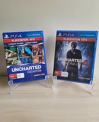 New & Sealed: Uncharted Bundle: The Nathan Drake Collection & A Thiefs End (PS4) • $35