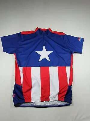 Marvel Large Captain America Men's Polo Shirt Short Sleeve • $10.40